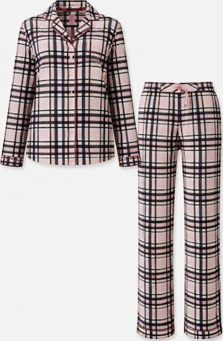 LEAFLETIC Pyjama 'Leafletic Women’s Night Wear Long set' in Beige: Vorderseite