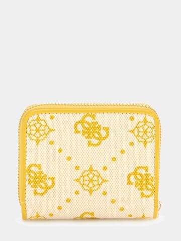 GUESS Wallet 'Neda' in Yellow