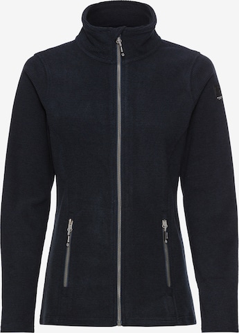 KILLTEC Fleecejacke in Schwarz: Vorderseite