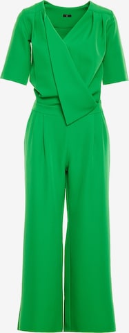 made of emotion - Jumpsuit 'M703 ' en verde: frente