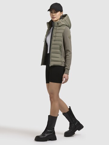 khujo Jacke ' ATHI ' in Grün