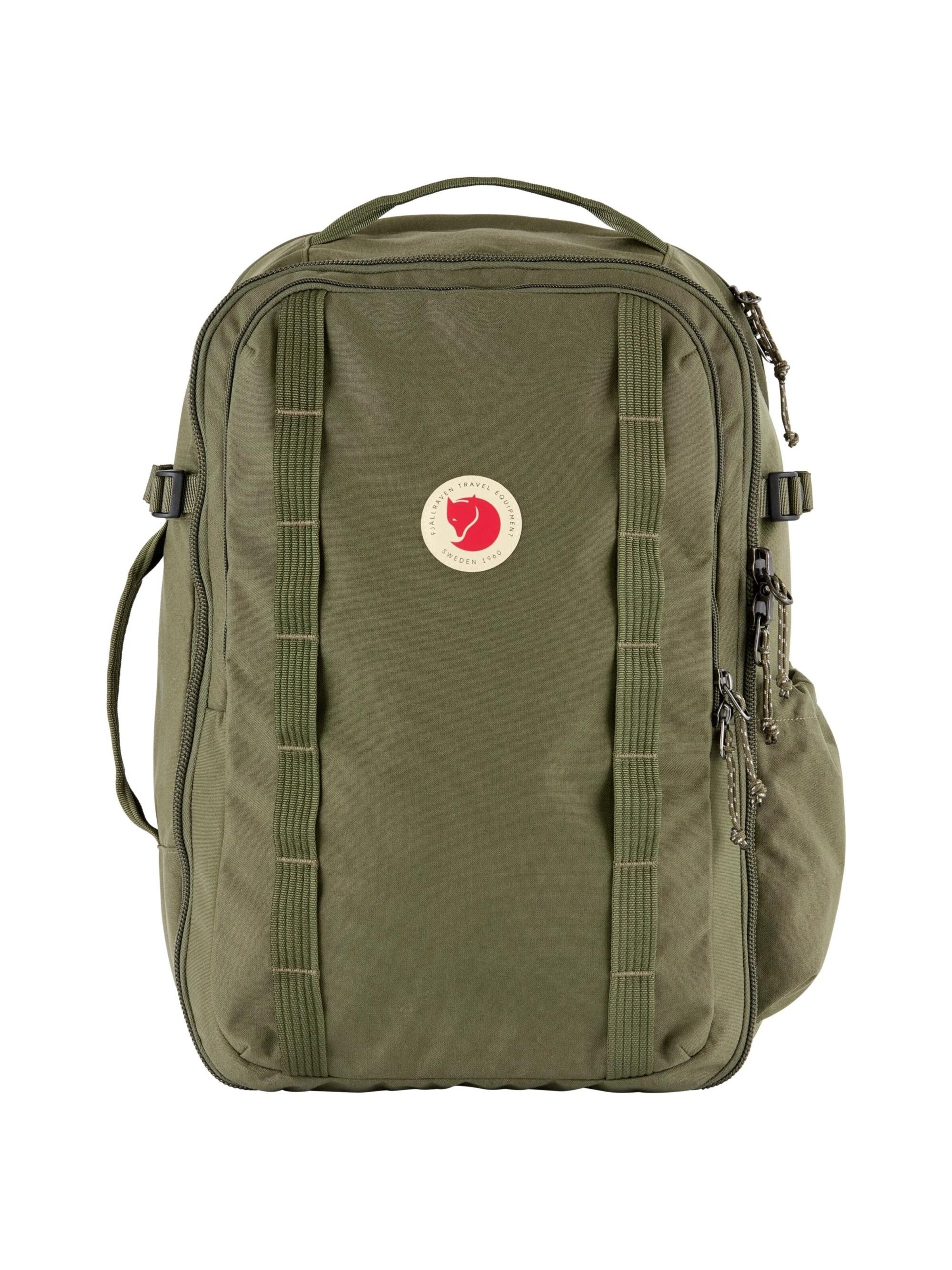 FJALLRAVEN Backpack 'Färden Carry-On Pack' in Green: front