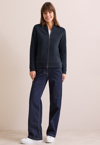 CECIL Strukturjacke in Blau