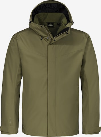 Veste outdoor '3in1 Okere' Schöffel en vert : devant