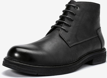 ALLTHEMEN Chukka Boots 'Zeit' in Black: front