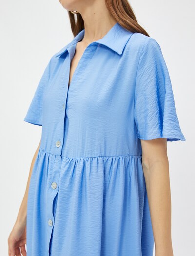 Koton Blusenkleid in hellblau, Produktansicht
