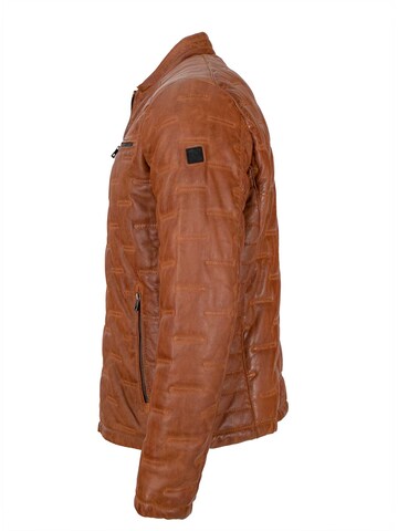 bugatti Between-Season Jacket '102' in Brown