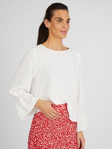 Lovely Sisters Blouse 'Mona' in White: front