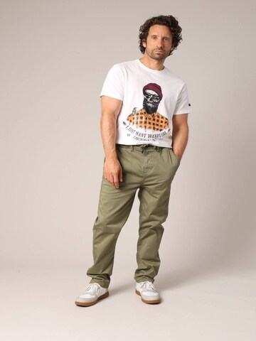 Regular Pantalon 'HAMIKO' Deeluxe en vert
