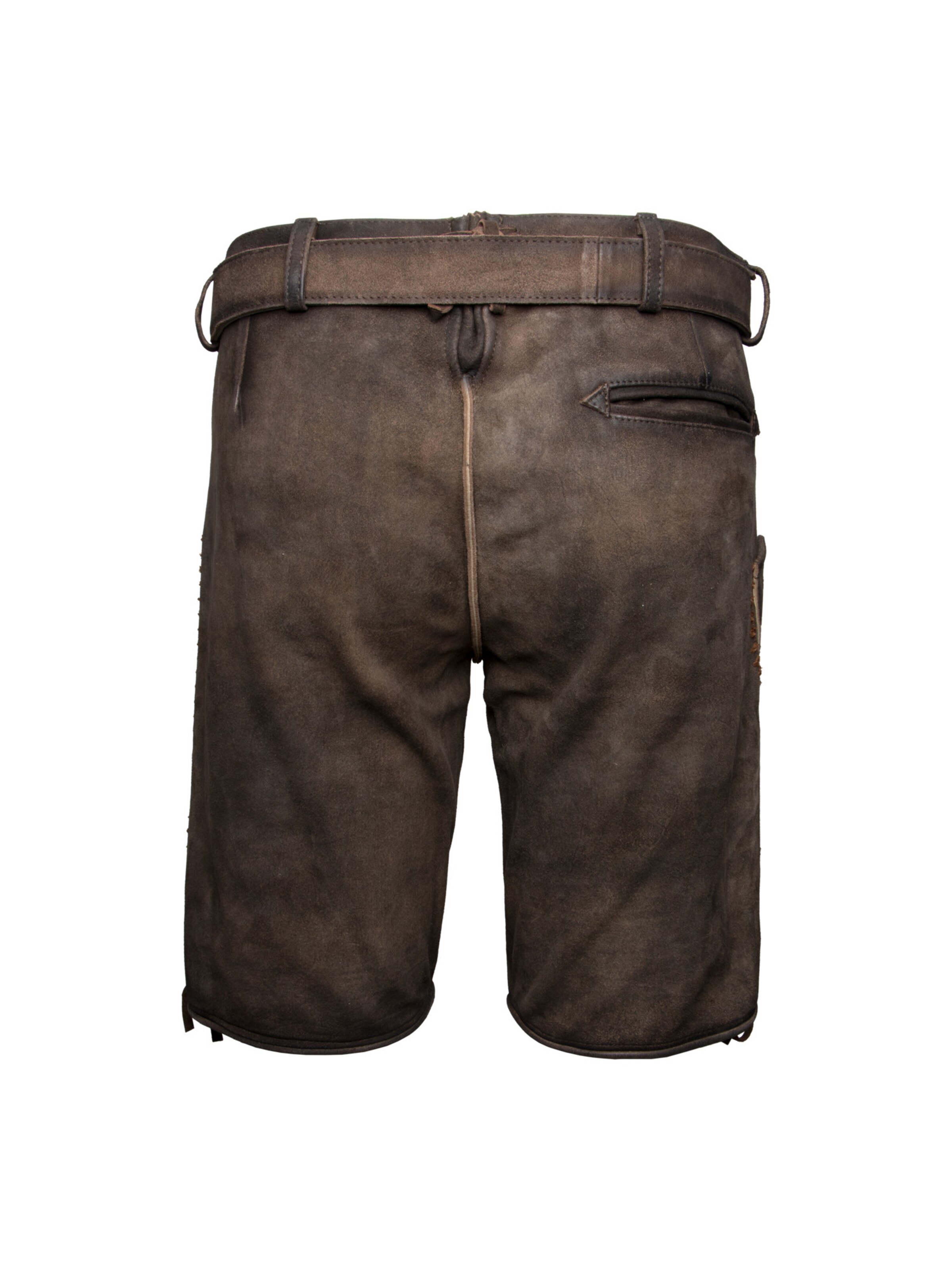 Krüger Buam Regular Traditional Pants 'Elliot' in Brown