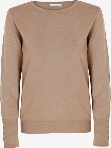 smėlio TATUUM Megztinis 'Nica': priekis