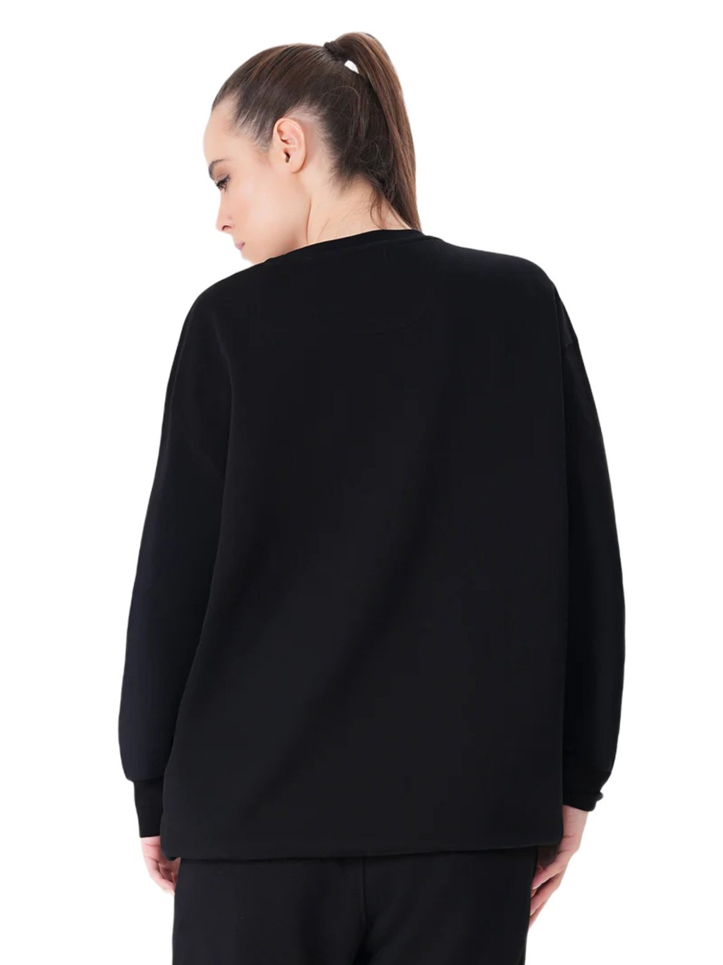 UNIQVIBE Sweatshirt in Black