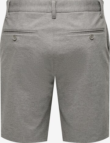 Only & Sons Regular Shorts 'MARK' in Grau