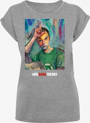 F4NT4STIC Shirt in Grijs: voorkant