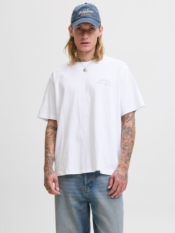JACK & JONES Shirt in Wit: voorkant