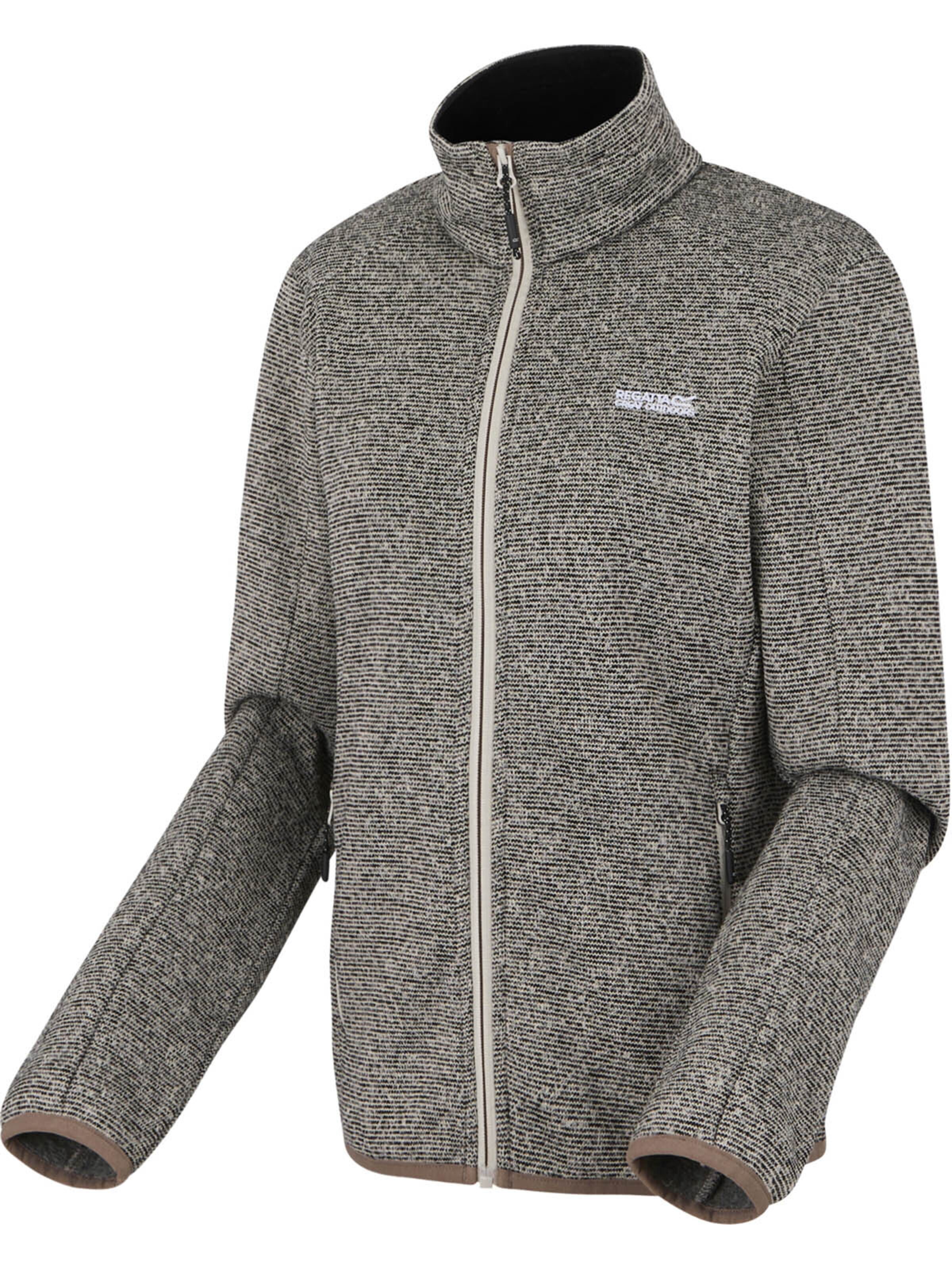REGATTA Fleecejacke 'Bekleidung Newhill in beige' in Grau