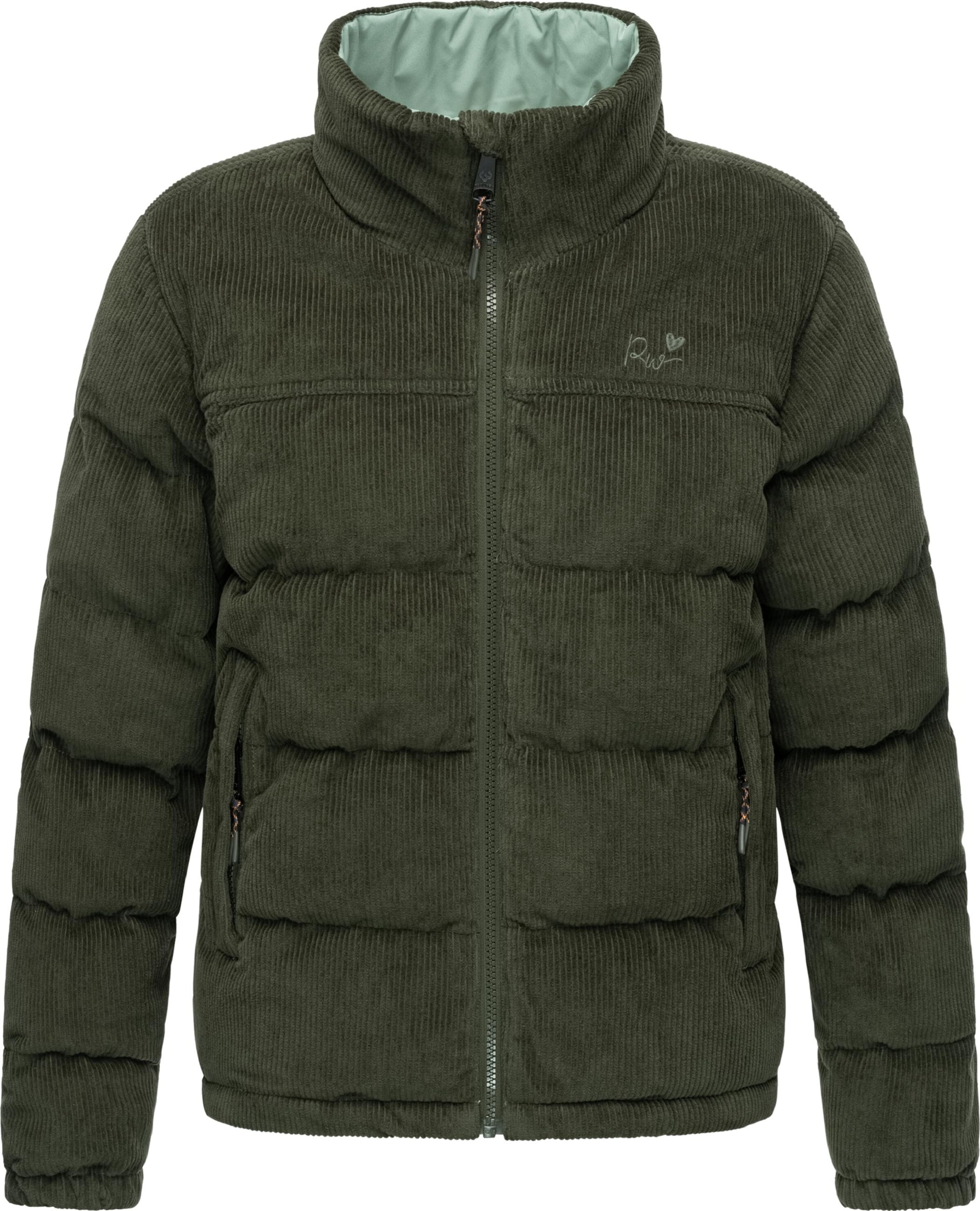 Geacă de primăvară-toamnă 'Uxia' de la Ragwear pe verde