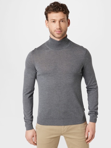 BOSS Black Pullover 'Musso' in Grau: predná strana