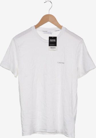 Calvin Klein T-Shirt L in Weiß: predná strana