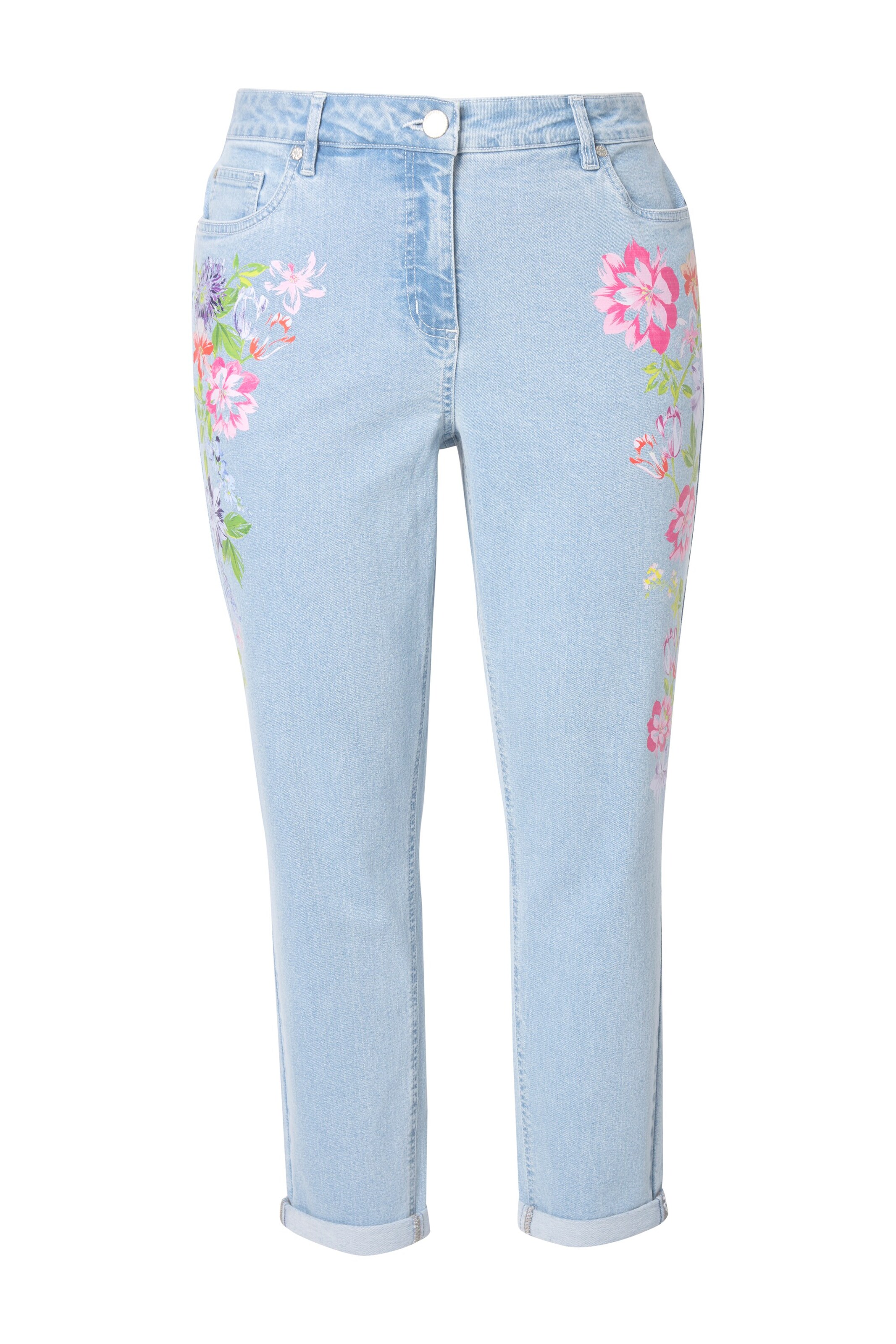 MIAMODA Slim fit Jeans in Blue: front