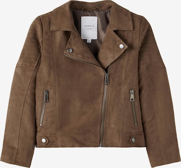NAME IT Between-season jacket 'Mina' in Brown: front