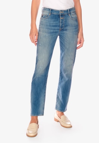Le Temps Des Cerises Regular Jeans '400/18' in Blau: Vorderseite