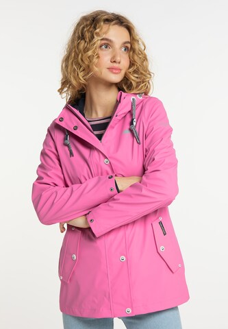 Schmuddelwedda Weatherproof jacket in Pink: front