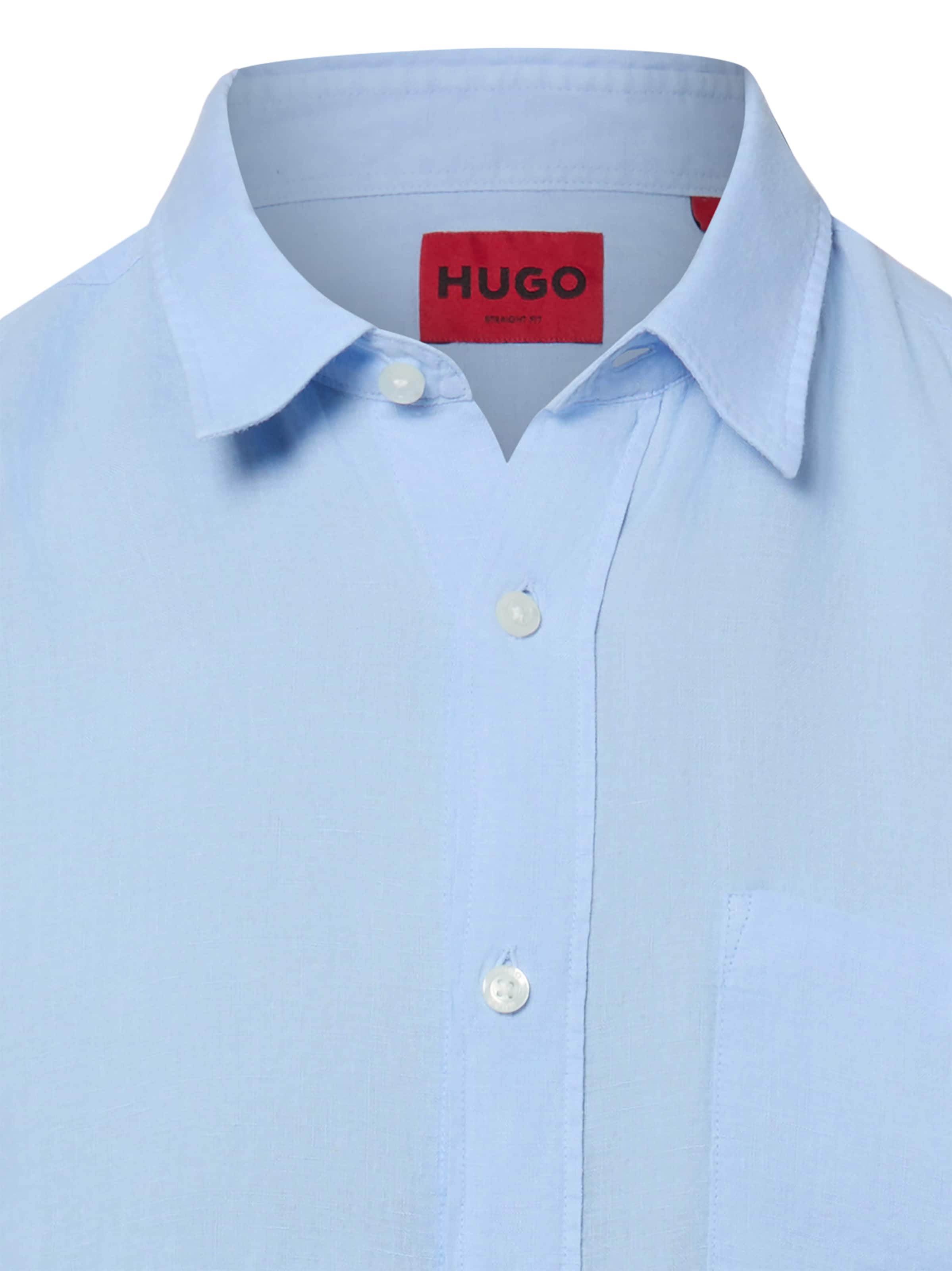 Coupe regular Chemise 'Ermano' HUGO en bleu