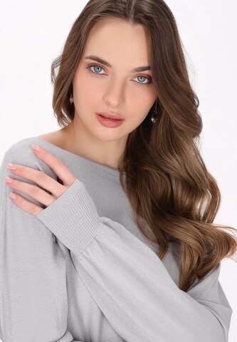 DreiMaster Klassik Свитер 'Classic Look' в Серый