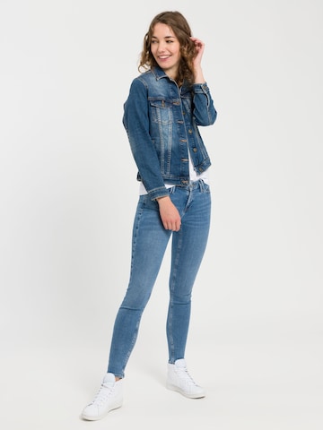 Cross Jeans Skinny Jeans 'Giselle' in Blau