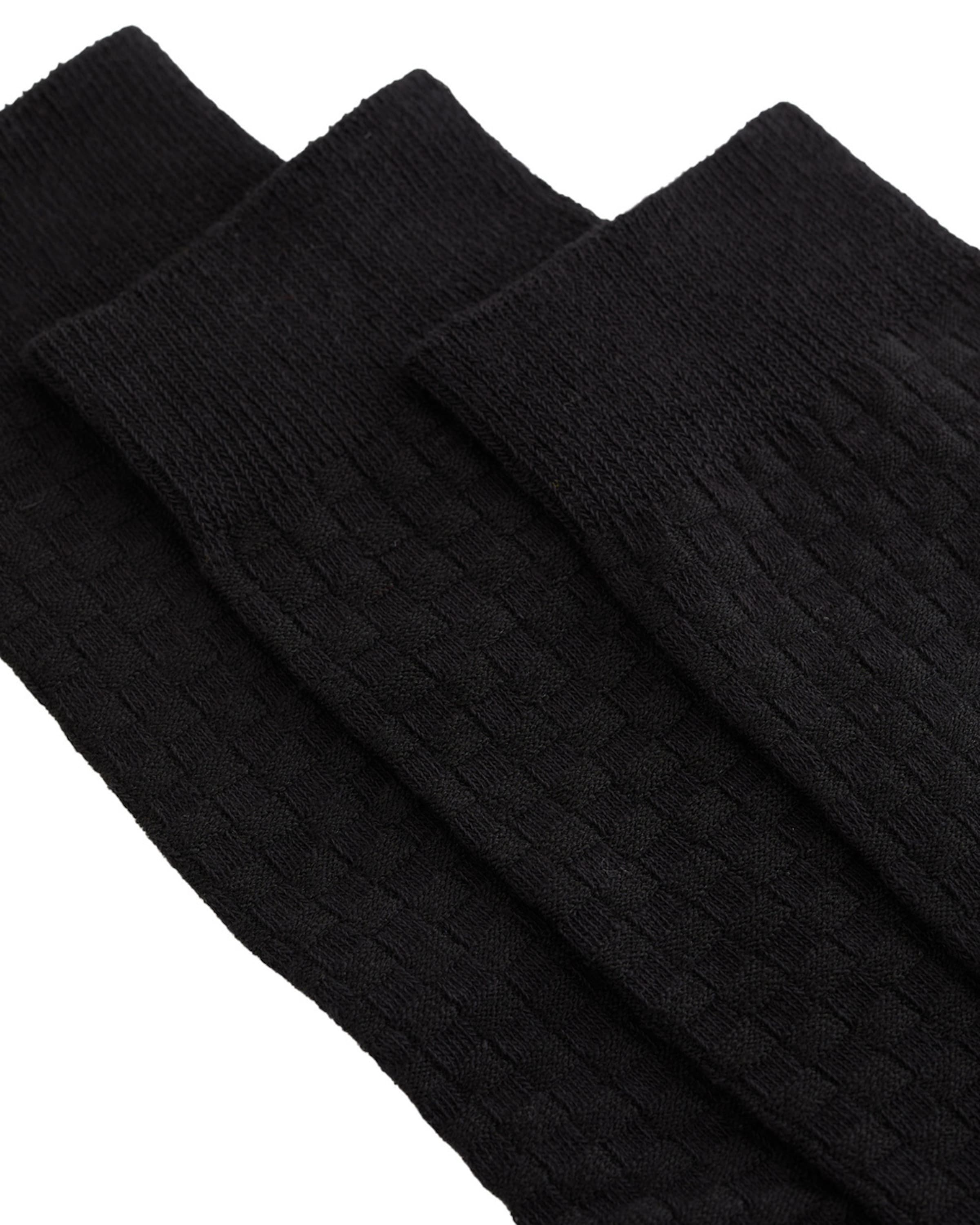 WE Fashion Ponožky – černá