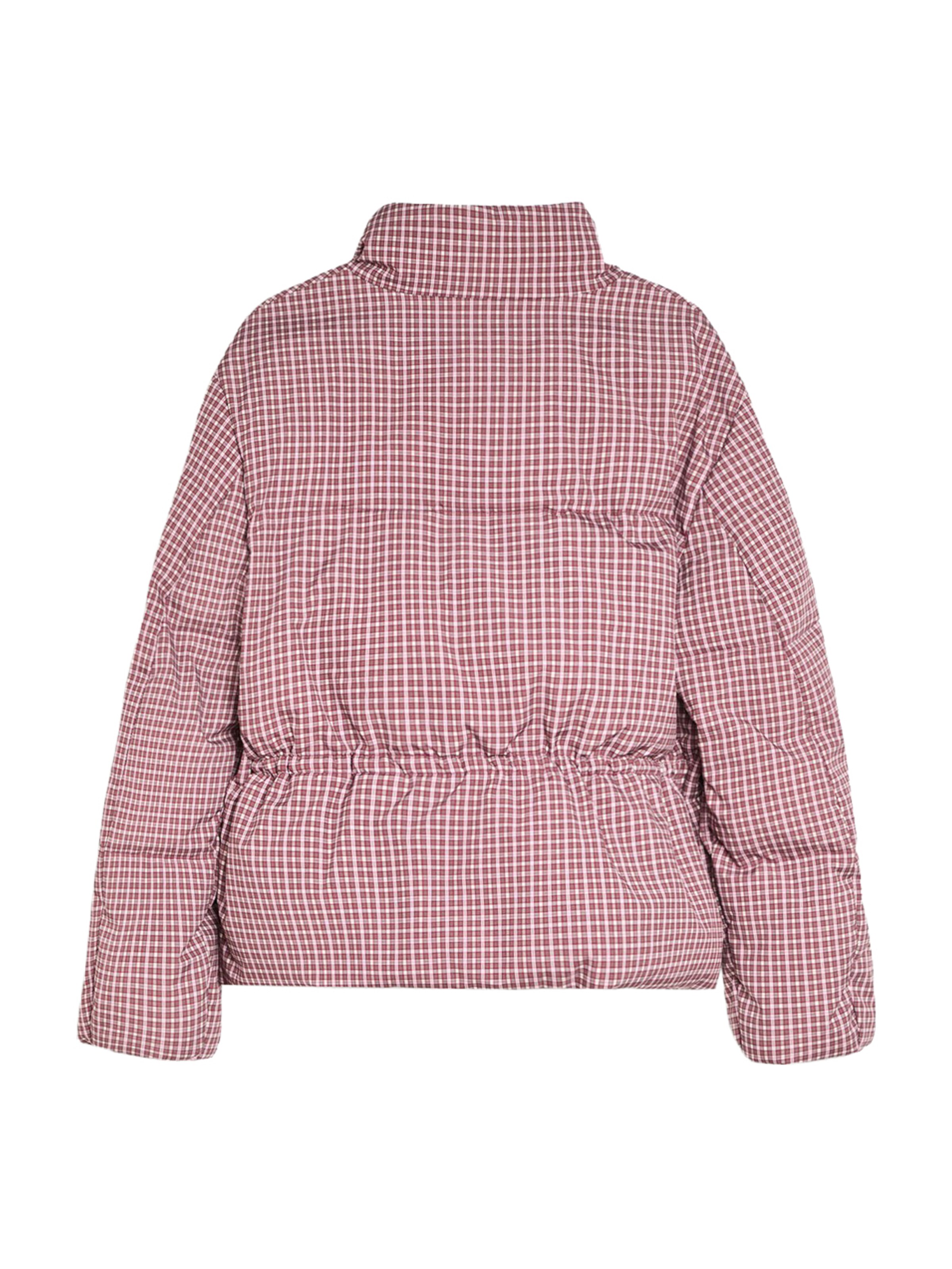 Bershka Between-season jacket in Red: back
