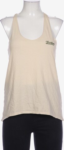 BURTON Top & Shirt in XS in White: front