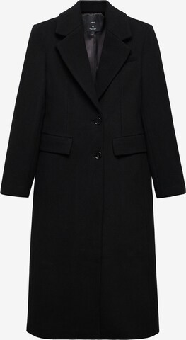 MANGO Between-Seasons Coat 'Linda' in Black: front