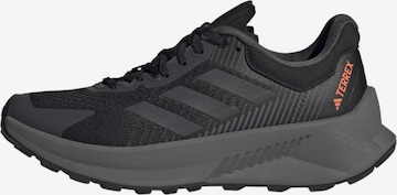 ADIDAS TERREX Running Shoes 'Soulstride Flow' in Black: front