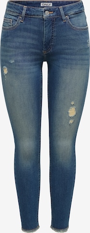 ONLY Skinny Farkut 'ONLBLUSH' värissä sininen: etupuoli