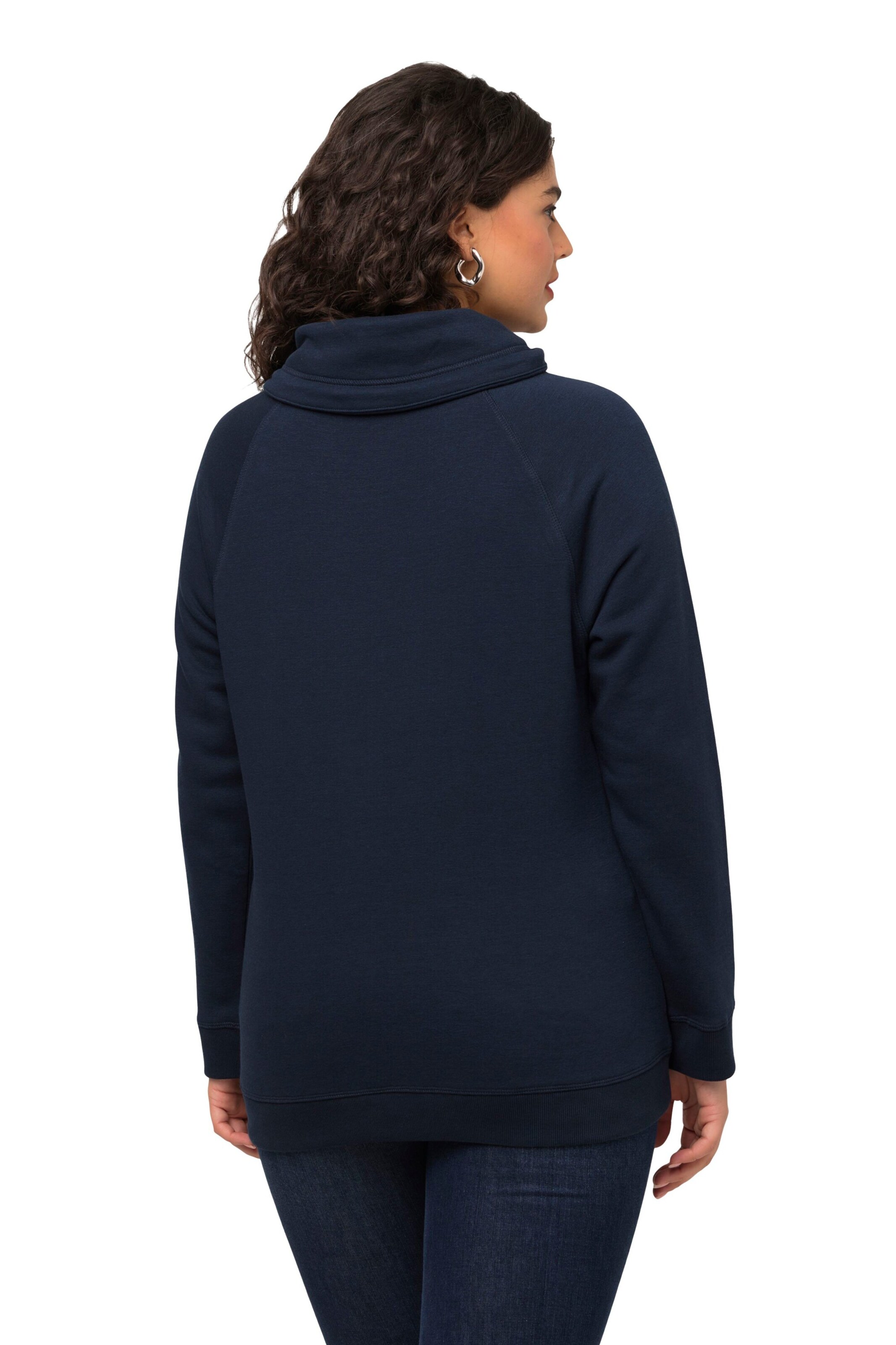 Ulla Popken Sweatshirt in Blue
