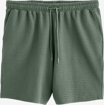 Next Regular Trousers in Green: front