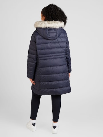 Tommy Hilfiger Curve Winter coat 'TYRA' in Blue