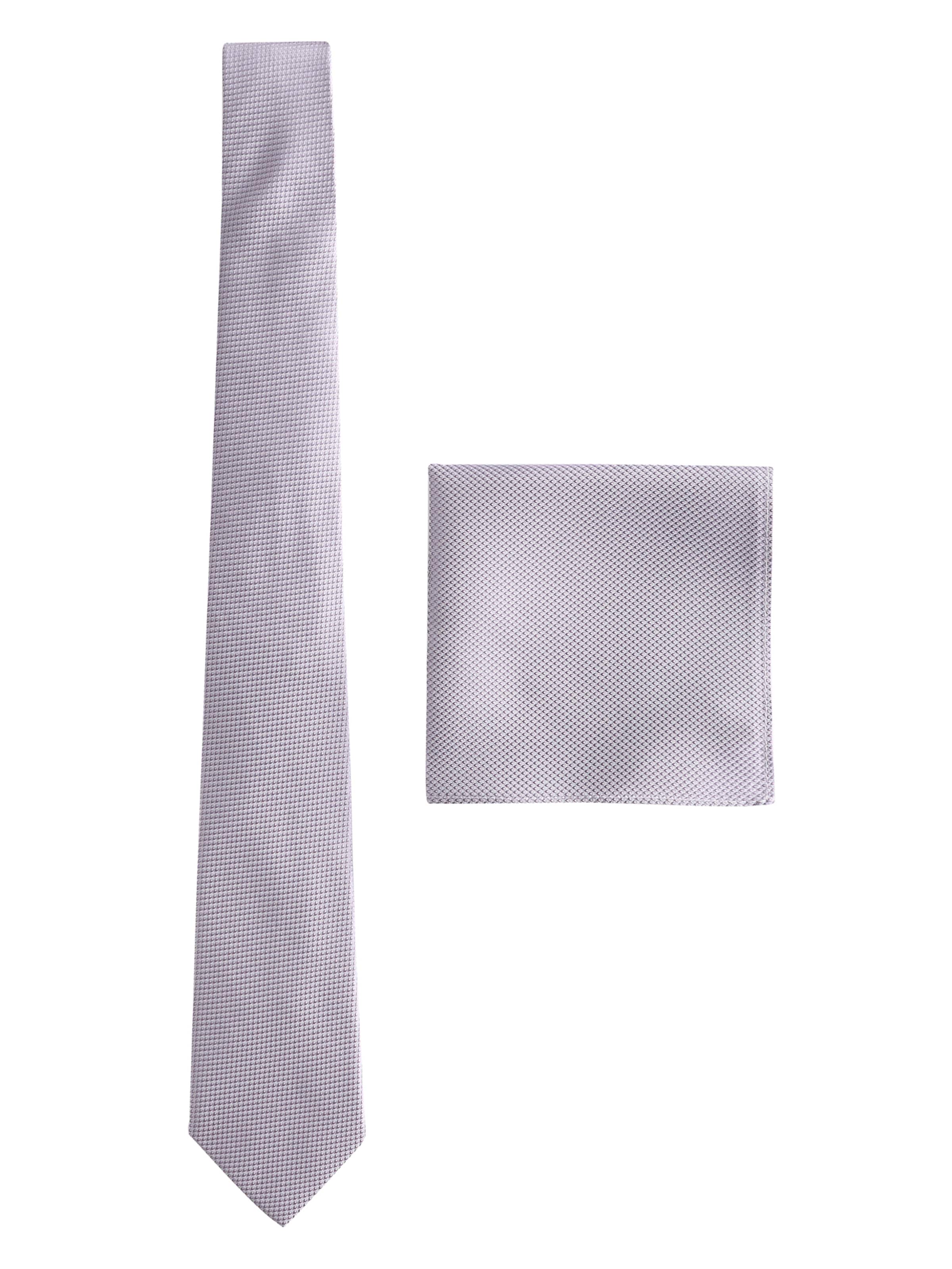 Next - Corbata en lila: frente