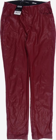 STEHMANN Pants in XS in Red: front