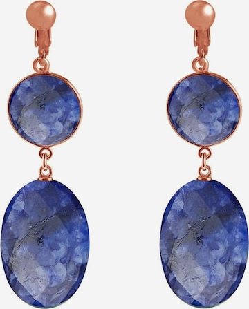 Gemshine Earrings in Blue: front