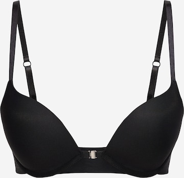 TRIUMPH Push-up Biustonosz 'Pure Micro WHUF' w kolorze czarny: przód