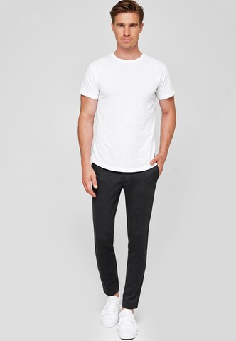 INDICODE JEANS Slim fit Trousers 'Rodekro' in Grey