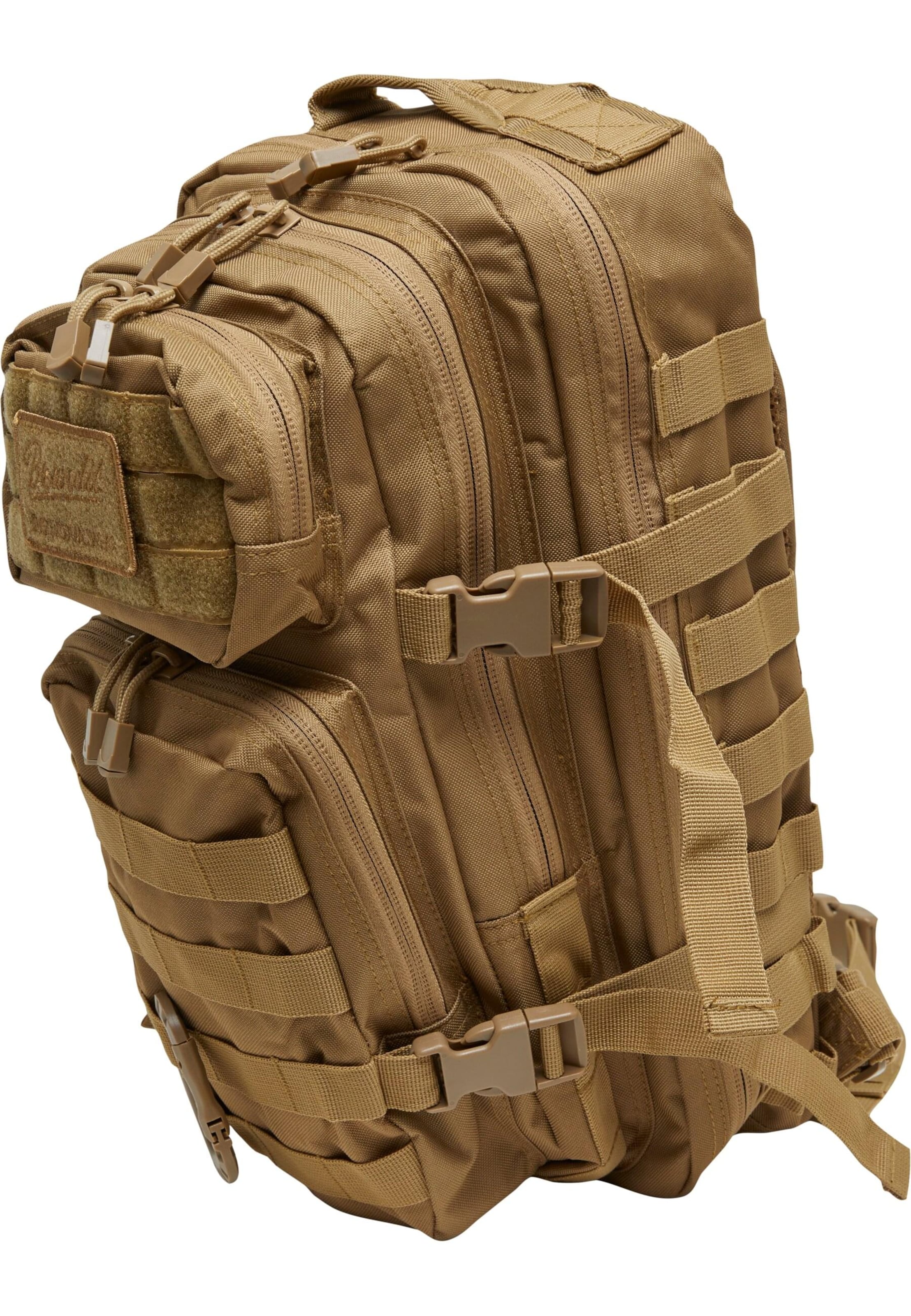 Brandit Backpack 'US Assault' in Beige