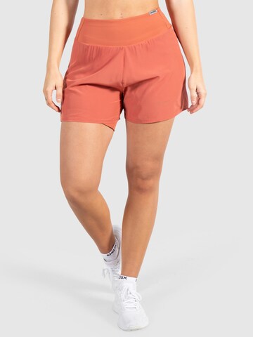Loosefit Pantalon de sport 'Advance Pro' Smilodox en orange : devant