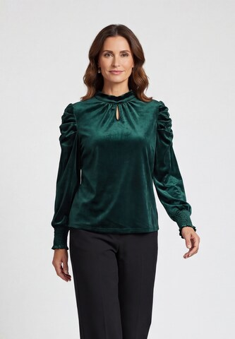 EVERA Blouse 'Fashion Look' in Groen: voorkant