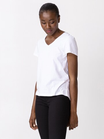 Indiska - Camiseta 'Mathilda' en blanco: frente