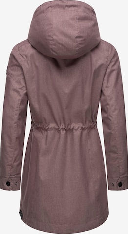 Manteau fonctionnel 'Dakkota II' Ragwear en violet