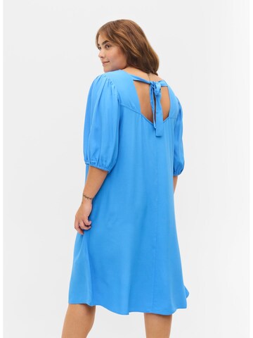 Zizzi Jurk 'XHOPE' in Blauw